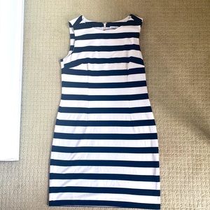 Calvin Klein sleeveless striped nautical dress